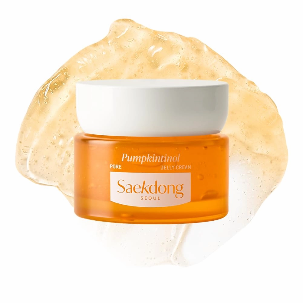 Pumpkintinol Pore Jelly Cream – 2-in-1 Cooling Moisturizer & Sleeping Pack | Clinically Proven Face Lifting & Pore Tightening | Hydrating, Firming, & Puffiness-Reducing (1.69 fl.oz)