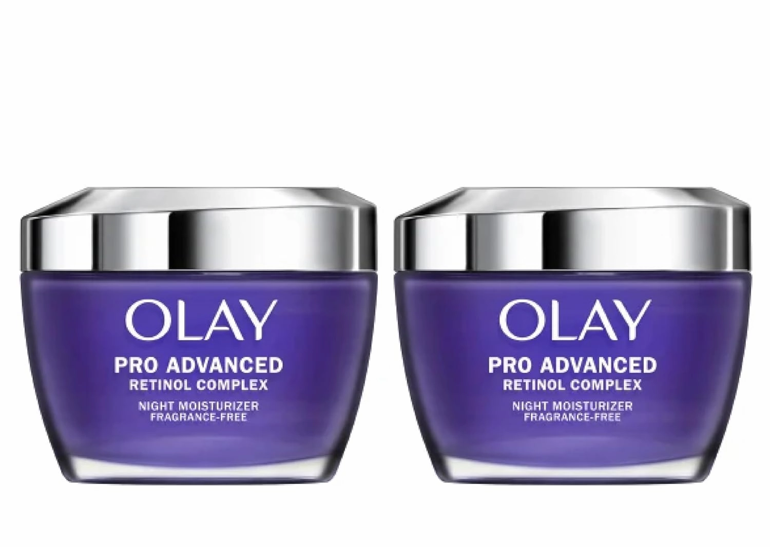 Purple pro-advanced Clinically Tested Ingredients Retinol Complex Night Moisturizer, 1.7 oz, 2-pack
