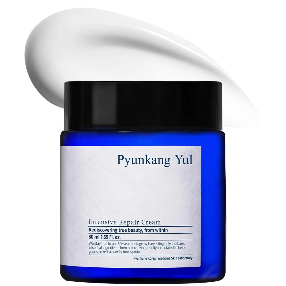 Pyunkang Yul Intensive Repair Cream - Ceramide Moisturizer for Dry Skin with Shea Butter & Macadamia Oil, 1.7 Fl. Oz