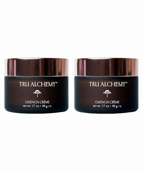 Quench Crème Daily Facial Moisturizer | Hyaluronic Acid, Vitamin C, & Bakuchiol (better than Retinol) | Daily Firming Skin Moisturizer Face Cream for Women | 1.7 fl oz/48 g (2-Pack)