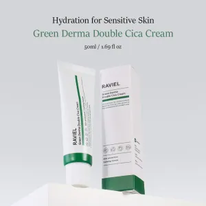 RAVIEL Skin Repair Set | Cica Calming&Soothing Moisturizer(1.69 Oz*2Pcs)   Retinol 10X Peptitde Pore Care Serum(1.01 Oz *1Pcs) | Korean Skin Care