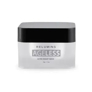 Relumins AGELESS Ultra Night Mask Hydrating Elasticity Support Revitalizing Sleeping Treatment Facial Cream - 50g
