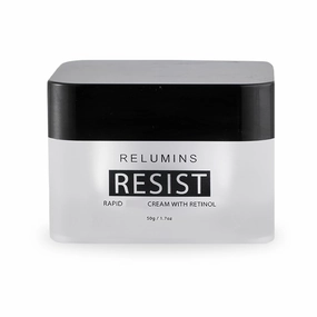 Relumins RESIST Rapid Repair Cream with Retinol Elasticity Booster Solution, Hydrating Night Treatment - 50g