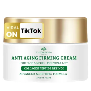 Retinol Collagen Face Cream with Hyaluronic Acid, AH-8 Anti Aging Face & Neck Moisturizer, 1.7 Fl Oz‌