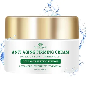 Retinol Collagen Face Cream with Hyaluronic Acid, AH-8 Anti Aging Face & Neck Moisturizer for Tightening, 1.7 Fl Oz‌