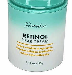 Retinol Cream Organic 2.5% Moisturizer Hyaluronic Acid 15% wrinkles women and men face and neck with Vitamin E Vitamin B5, Aloe Vera, Kosher Glycerin, Propolis, Jojoba oil, Fragrance Free