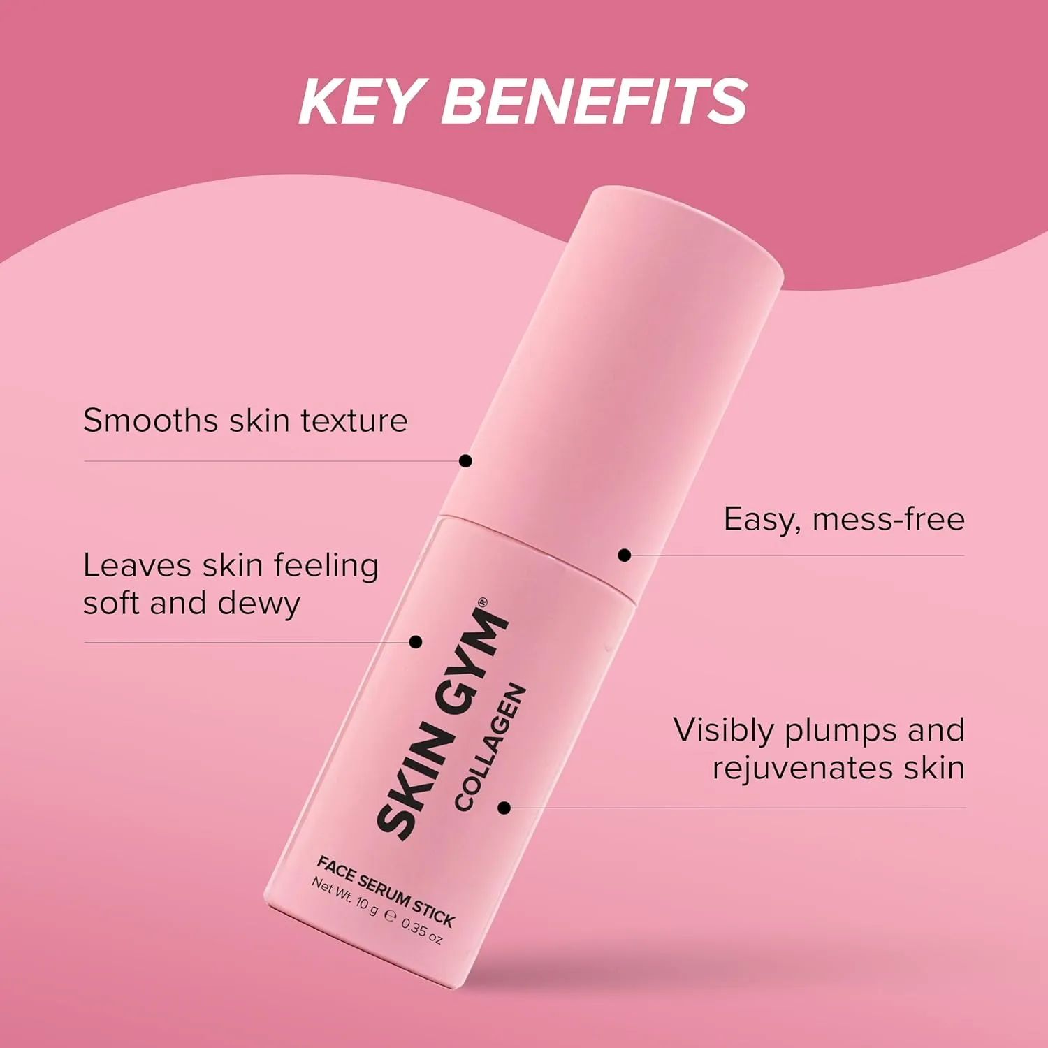 Skin Gym Power Face Serum Multi Balm Stick Collection Brighten, Hydrate, Smooth Fine Lines, and Uneven Skin Tone Face & Eye Moisturizer Sticks Hyaluronic Acid, Retinol, Collagen or Vitamin C