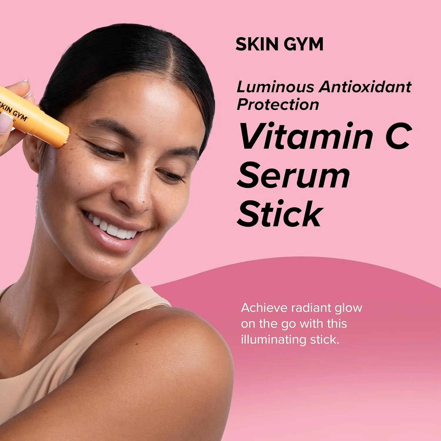 Skin Gym Power Face Serum Multi Balm Stick Collection Brighten, Hydrate, Smooth Fine Lines, and Uneven Skin Tone Face & Eye Moisturizer Sticks Hyaluronic Acid, Retinol, Collagen or Vitamin C