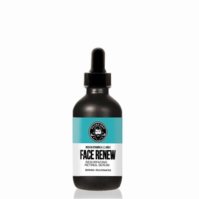 Skin Renewal Oil for Men – Face & Beard Hydration Serum with Retinol, Hyaluronic Acid, Vitamin E & Rosehip Oil – Anti-Aging, Brightening, Non-Greasy Moisturizer (2 oz)