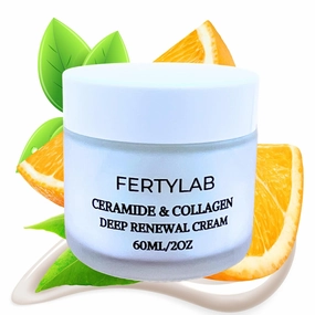 Skincare Set – Hyaluronic Acid, Retinol Serum & Ceramide Collagen Moisturizer – Anti-Aging, Hydrating & Repairing Facial Kit for All Skin Types (Ceramide Moisturizer)