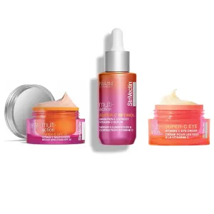 StriVectin Super-C Bundle, Super-C Eye Vitamin Eye Cream, Multi-Action Super-C Retinol, Multi-Action Super-C Moisturizer and Daily Suncreen