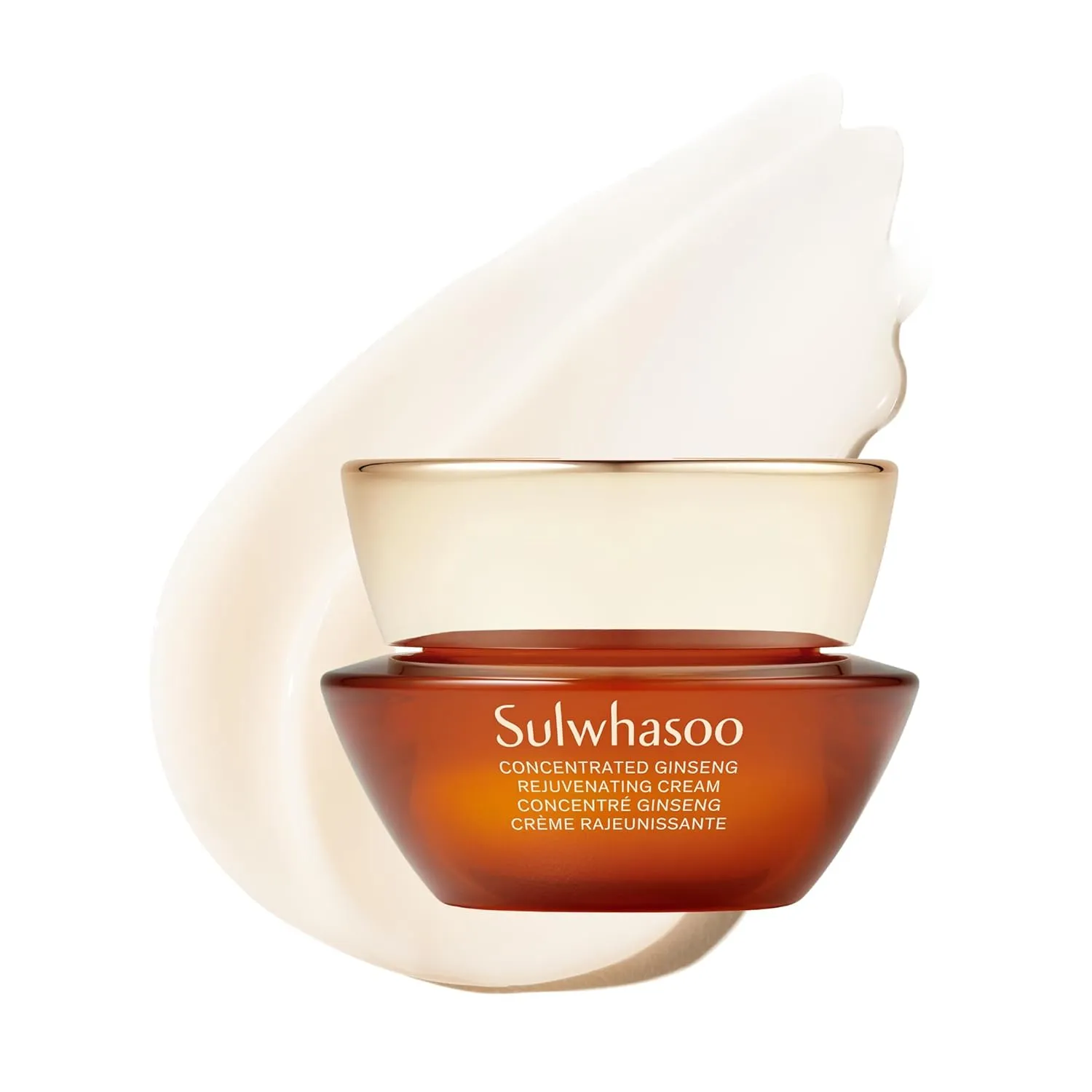 Sulwhasoo Concentrated Ginseng Rejuvenating Cream- Korean Ginseng & Peptide Anti-Aging Moisturizer with Vitamin C Derivative & Squalane for Wrinkles & Deep Hydration (Packaging May Vary)