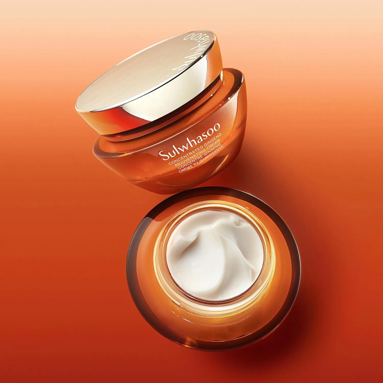 Sulwhasoo Concentrated Ginseng Rejuvenating Cream- Korean Ginseng & Peptide Anti-Aging Moisturizer with Vitamin C Derivative & Squalane for Wrinkles & Deep Hydration