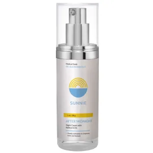 SUNNIE After Midnight 0.5% Retinol Night Cream, After Midnight Anti Aging Face Moisturizer, Restorative Night Cream, Reduce Fine Lines and Wrinkles (1 oz/28 g)