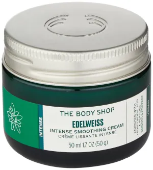 The Body Shop Edelweiss Intense Smoothing Cream – Nourishing Day Cream – Moisturizes and Hydrates Skin – Vegan – 50ml