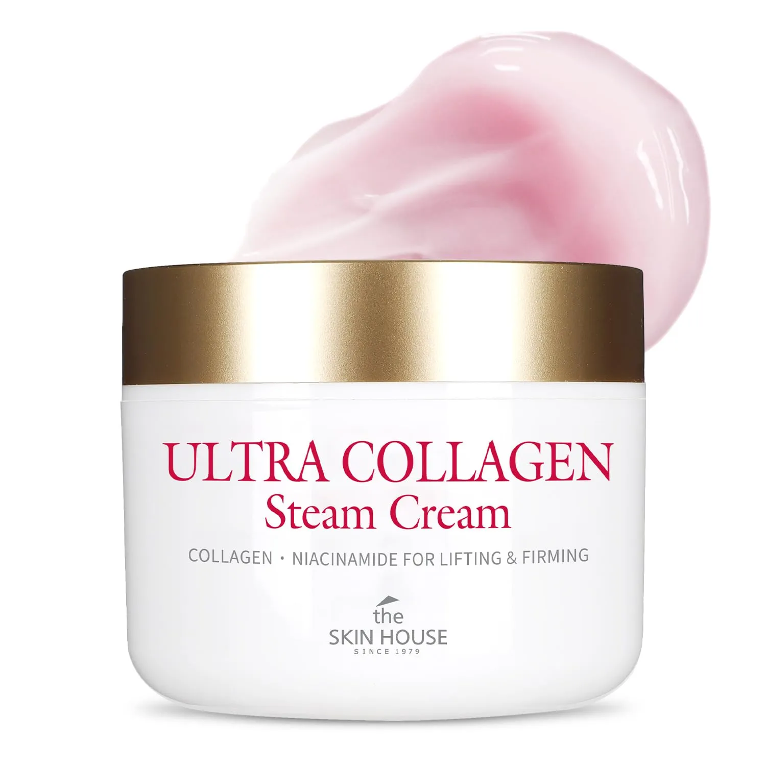 The Skin House Ultra Collagen Steam Cream 1.69 fl.oz l Slow Aging l Youth Restoring Wrinkle Cream with Retinol, Collagen, Niacinamide l Firming, Nourishing, Glowy Skin, Steam Technology 50ml