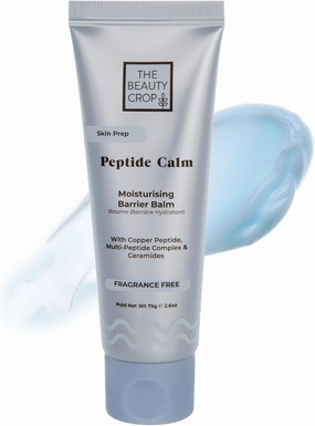 The Beauty Crop Peptide Calm Moisturising Barrier Balm - Hydrating Balm with Copper Peptide, Multi-Peptide Complex & Ceramides - 50 ml