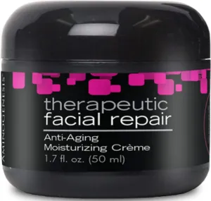 Therapeutic Facial Repair w/SYTHE'6 1.7 oz Anti Aging, Moisturizer, Peptide, Amino Acids, Collagen, Elastin, Wrinkle, Dark Spot, Dry, All Skin Type Cream, Skin Renewing