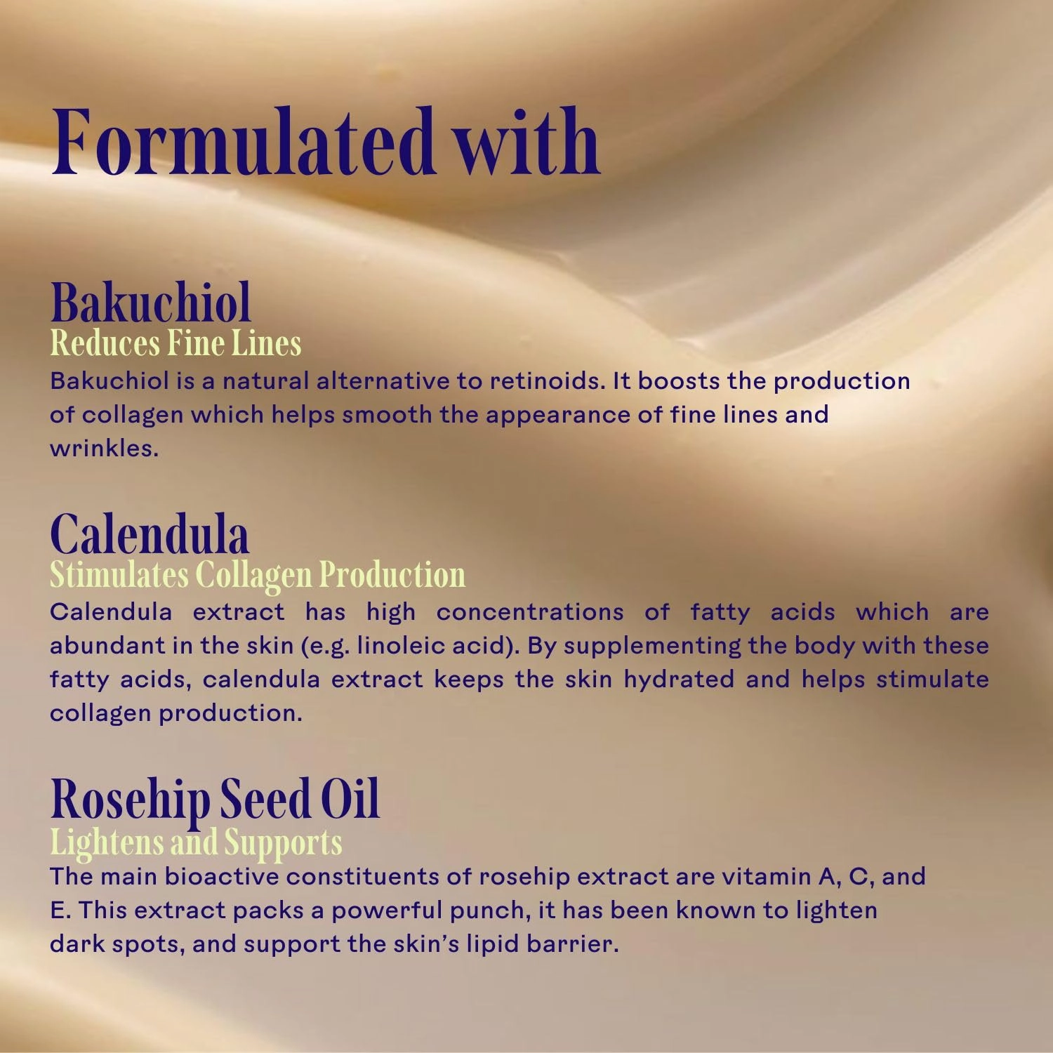 Three Ships SkinHero Bio Retinol Serum with Calendula   2% Bakuchiol- Reduces Appearance of Fine Lines and Breakouts, Supports Skin Firmness (1 floz)