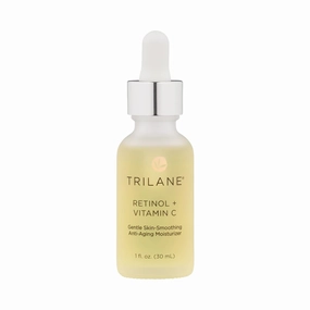 Trilane Retinol   Vitamin C with Squalane, Visibly Reduces the Signs of Aging for Softer, Smoother, More Radiant Skin with Zero Irritation, 1 fl. oz.
