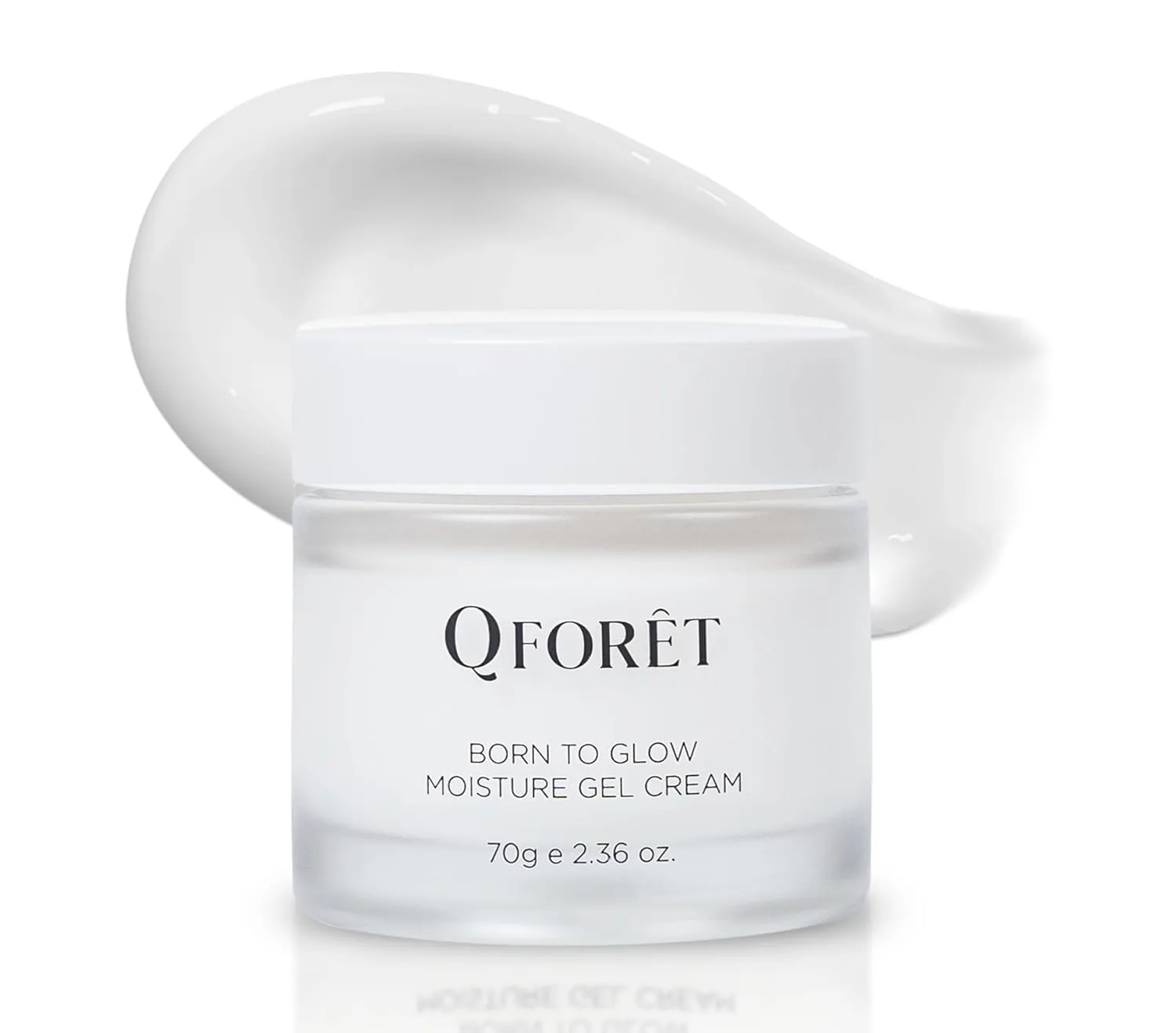 Vegan Hydrating Gel Cream - Korean Daily Moisturizer with Hyaluronic Acid, Ceramide & Plant-Based Mucin, 65% Plant Extracts, 2.36oz