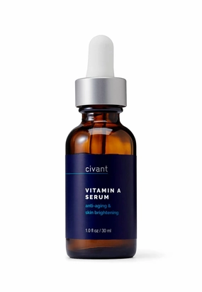 Vitamin A Serum - Retinol Serum for Face - Wrinkle, Fine Lines, and Uneven Skin Tone Reducer - Serum Vitamin A and E Ingredients with Antioxidant Properties - Made in the USA, 1.0 oz