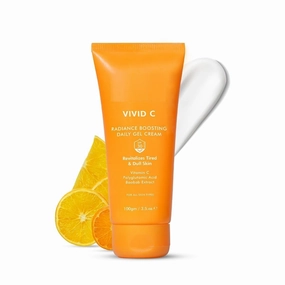 Vitamin C Cream with SPF30 PA    | 100g | Vitamin C Brightening Moisturizer, Face Cream for Men & Women, Daily Gel with Polyglutamic Acid All Skin Types - Vivid C (Buy 2 Quantity Get 1 Quantity Free)