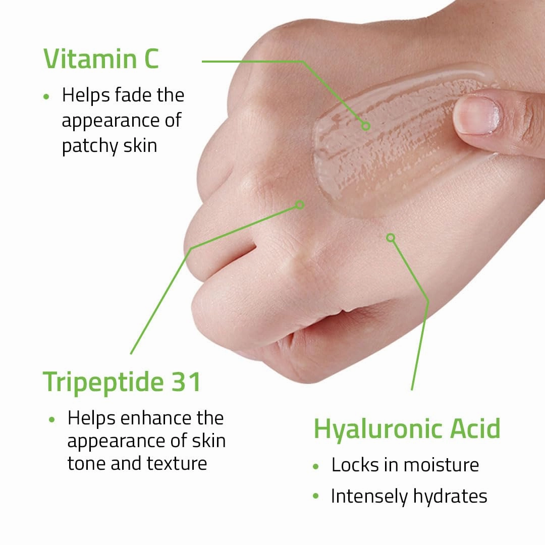 YEOUTH Hyaluronic Acid Serum for Face with Vitamin C, Hydrating Face Serum for Women & Men, Minimize the Look of Wrinkles, Patchy & Dull Skin 2oz